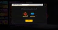 Confirm the removal by clicking the 'OK' button (Image via Garena)